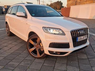 Gebraucht Audi Q7 S-Line 252 PS (185 kW) 2015 Weiß SUV