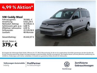 Brugt VW Caddy Maxi Life 122 HK (89 kW) 2024 Beige MPV