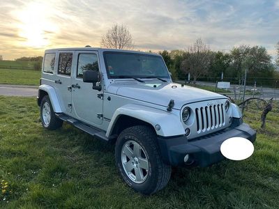 Gebraucht Jeep Wrangler Unlimited Sahara 200 PS (147 kW) 2013 Silber SUV