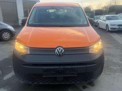 Gebraucht VW Caddy 102 PS (75 kW) 2021 Orange Van / Kleinbus