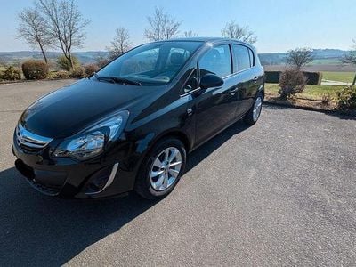 Gebraucht Opel Corsa Energy 95 PS (69 kW) 2014 Schwarz Kleinwagen