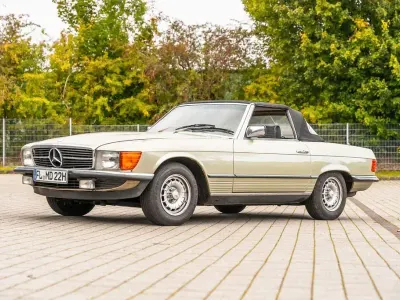 Gebraucht Mercedes SL280 185 PS (136 kW) 1981 Grün Cabrio