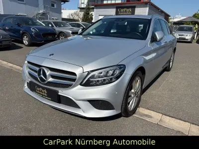 Usata Mercedes C180 156 CV (114 kW) 2018 Argento Station wagon