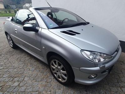 gebraucht Peugeot 206 CC Cabrio Leder S. Heizung Klima TÜV NEU