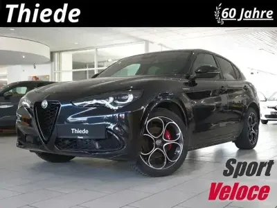 Brugt Alfa Romeo Stelvio Veloce 209 HK (153 kW) 2024 Sort SUV