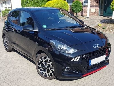 Gebraucht Hyundai i10 N Line 101 PS (74 kW) 2022 Schwarz Kleinwagen
