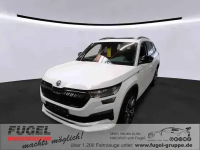 Gebraucht Skoda Kodiaq SportLine 200 PS (147 kW) 2022 Moonweiss metallic SUV