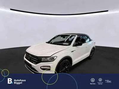 Gebraucht VW T-Roc Cabriolet 150 PS (110 kW) 2021 Pure white Cabrio