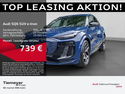 Gebraucht Audi SQ6 e-tron Sport 359 kW (489 PS) 2024 Blau SUV