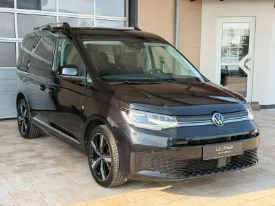 Gebraucht VW Caddy Style 122 PS (89 kW) 2022 Schwarz Van / Kleinbus