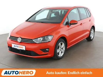 Gebraucht VW Golf Sportsvan Comfortline 86 PS (63 kW) 2015 Orange Van / Kleinbus