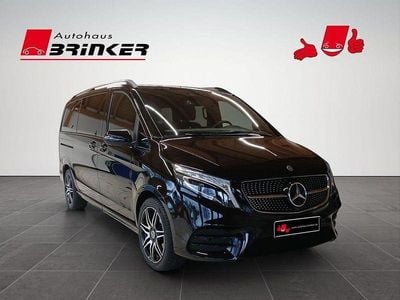 Gebraucht Mercedes V250 Avantgarde Edition 190 PS (139 kW) 2021 Obsidianschwarz metallic Van / Kleinbus