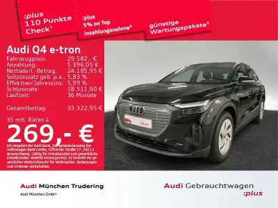 Gebraucht Audi Q4 e-tron 150 kW (204 PS) 2023 Schwarz SUV