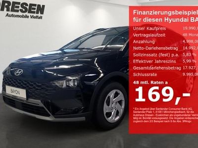 Schwarz Neu 2025 Hyundai Bayon Select SUV | 19.990 € (Superpreis)