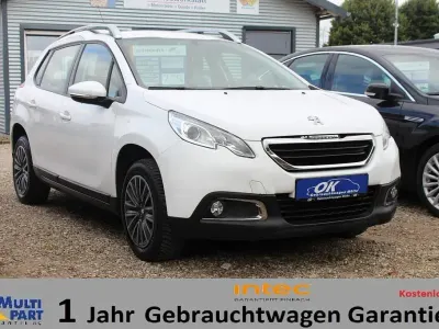 Gebraucht Peugeot 2008 Active 82 PS (60 kW) 2014 Weiß SUV