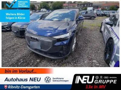 Gebraucht Audi Q4 Sportback e-tron 210 kW (286 PS) 2024 Navarrablau (metallic) SUV
