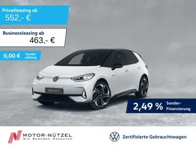 Gebraucht VW ID.3 GTX 210 kW (286 PS) 2025 Gletscherweiß metallic Kleinwagen