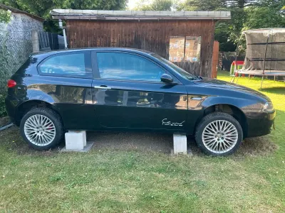 Gebraucht Alfa Romeo 147 2008 Schwarz Kleinwagen