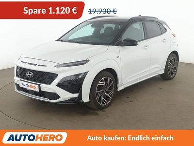 Gebraucht Hyundai Kona N Line 199 PS (146 kW) 2022 Weiß SUV