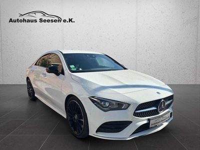 Usata Mercedes CLA180 AMG line 136 CV (100 kW) 2019 Bianco Berlina