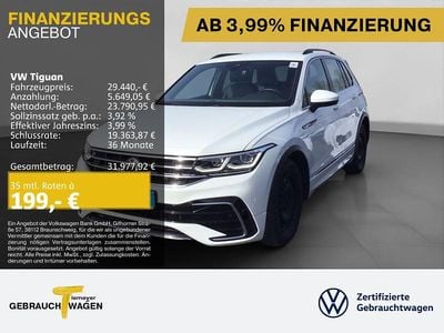 Gebraucht VW Tiguan R-line 150 PS (110 kW) 2023 Weiß SUV