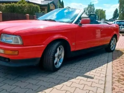 Gebraucht Audi 80 174 PS (127 kW) 1993 Rot Cabrio