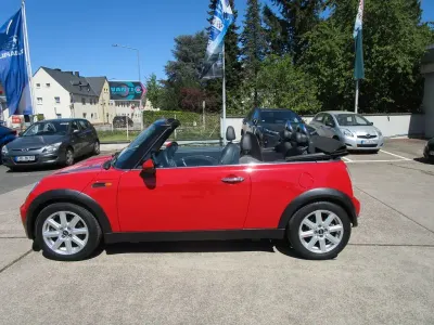 Brugt Mini Cooper Cabriolet 116 HK (85 kW) 2007 Rød Cabriolet