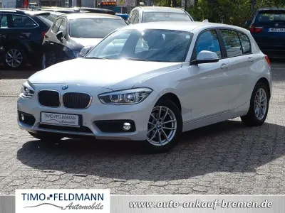 Usata BMW 118 Advantage 136 CV (100 kW) 2019 Bianco Utilitaria