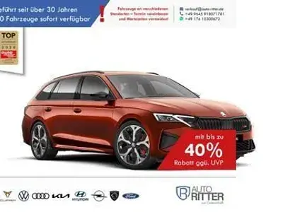 Neu Skoda Octavia RS 265 PS (194 kW) 2025 Rot Kombi