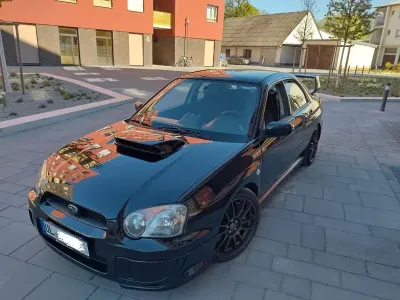Usata Subaru Impreza 224 CV (164 kW) 2004 Nero Berlina