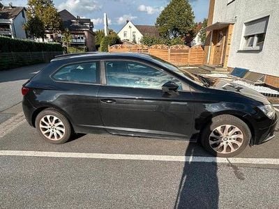 Gebraucht Seat Leon 105 PS (77 kW) 2014 Schwarz Coupé