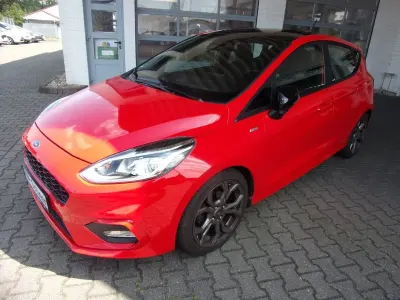 Gebraucht Ford Fiesta ST-Line 101 PS (74 kW) 2018 Rot Kleinwagen