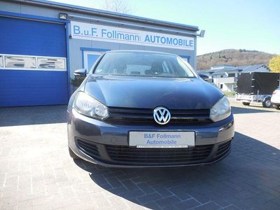 Gebraucht VW Golf VI Trendline 102 PS (75 kW) 2009 Blau Kleinwagen