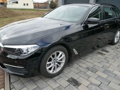 gebraucht BMW 520 d Touring, TÜV 04/2026, Top-Zustand!, schwarz