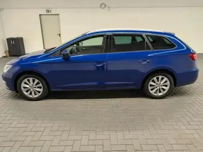 Gebraucht Seat Leon ST Style 116 PS (85 kW) 2018 Mysteryblaumet. Kombi