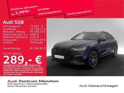 Brugt Audi SQ8 Competition 507 HK (372 kW) 2022 Blå SUV