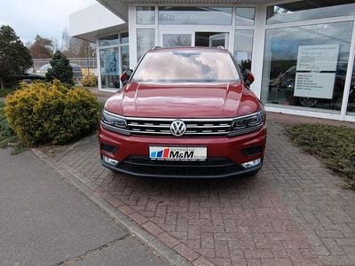Gebraucht VW Tiguan Sound 179 PS (131 kW) 2017 Rot SUV
