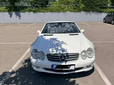 Gebraucht Mercedes SL350 245 PS (180 kW) 2004 Weiß Cabrio