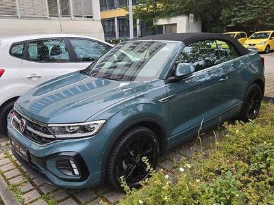 Gebraucht VW T-Roc Cabriolet R-line 150 PS (110 kW) 2022 Grün Cabrio