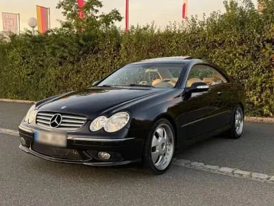 Gebraucht Mercedes CLK240 Elegance 170 PS (125 kW) 2002 Schwarz Coupé