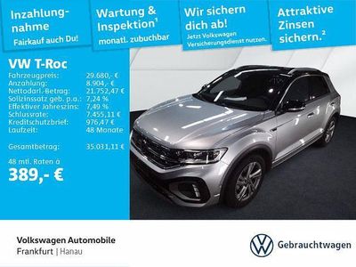 Gebraucht VW T-Roc R-line 150 PS (110 kW) 2025 Silber SUV