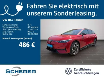 Gebraucht VW ID.7 IQ Drive 210 kW (286 PS) 2025 Kings red metallic Kombi