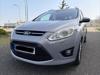 Gebraucht Ford Grand C-Max Titanium 116 PS (85 kW) 2010 Silber Van / Kleinbus