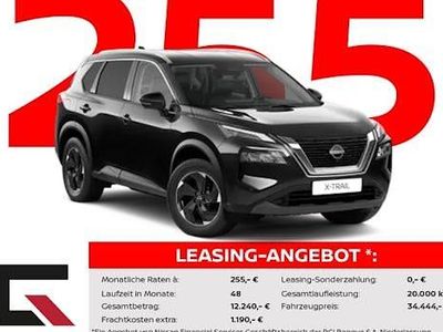 Neu Nissan X-Trail N-Connecta 163 PS (119 kW) 2026 Schwarz SUV