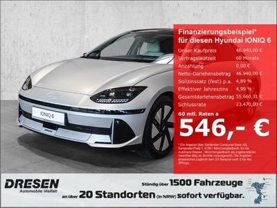 gebraucht Hyundai Ioniq 6 Uniq Elektro 4WD 77,4kWh Batt. UNIQ-Paket/Dig.Auße