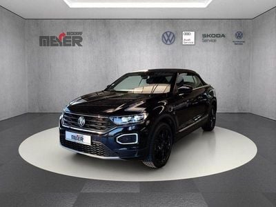 Gebraucht VW T-Roc Cabriolet Style 110 PS (80 kW) 2021 Deep black perleffekt Cabrio