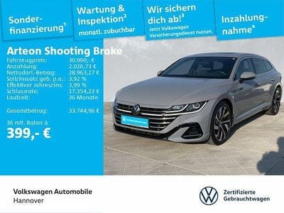 Gebraucht VW Arteon R-line 190 PS (139 kW) 2023 Mondsteingrau Kombi