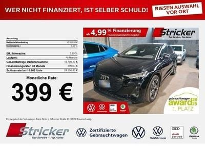 Gebraucht Audi Q4 Sportback e-tron Sport 219 kW (299 PS) 2023 Schwarz SUV