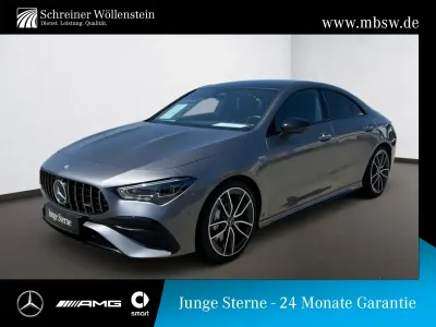 Gebraucht Mercedes CLA35 AMG AMG 306 PS (225 kW) 2025 Metalliclack mountaingrau Coupé