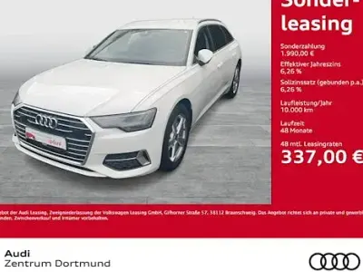 Używany Audi A6 Sport 265 KM (194 kW) 2023 Biały Kombi